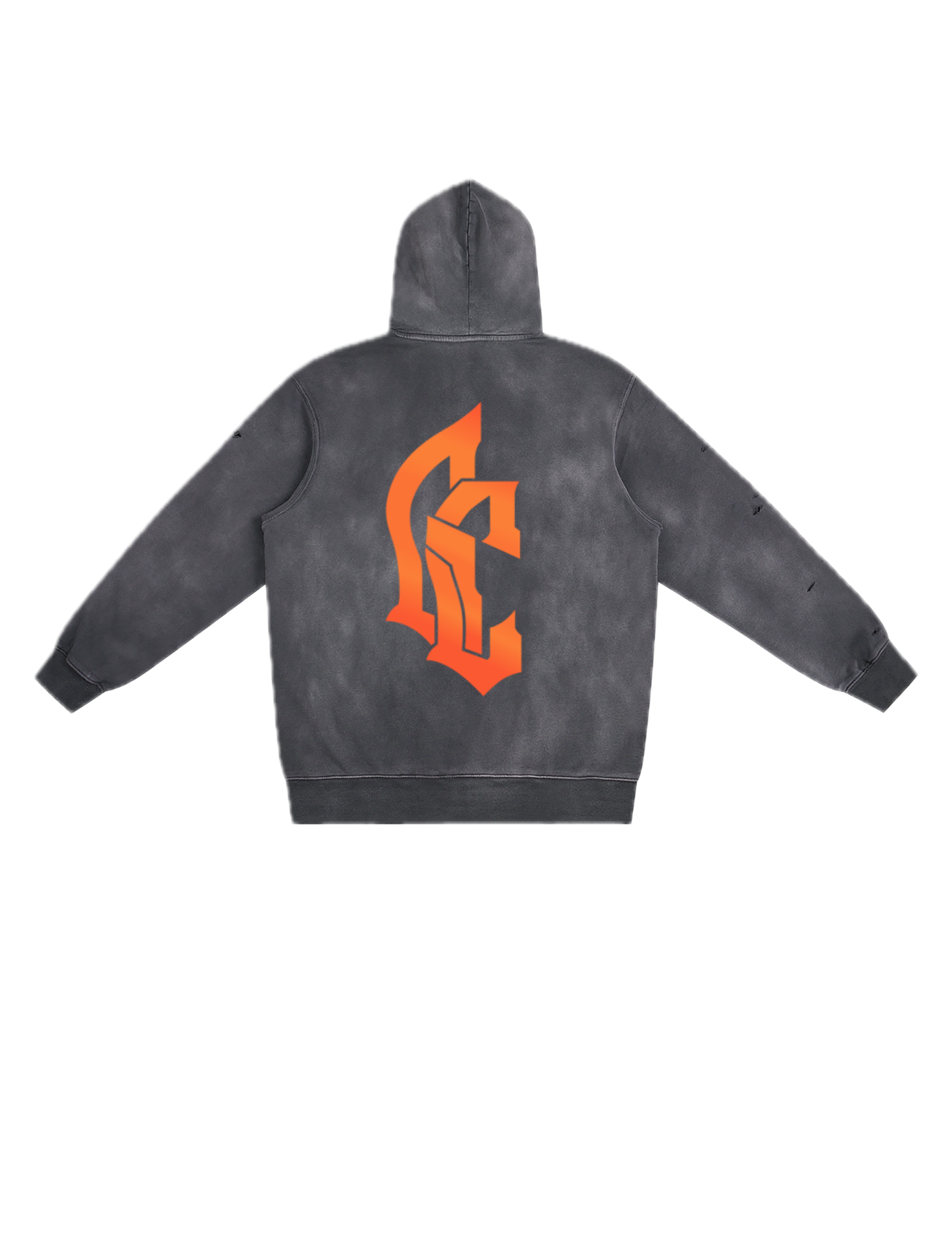 Gray Chillin’ Ember Hoodie - Image 2