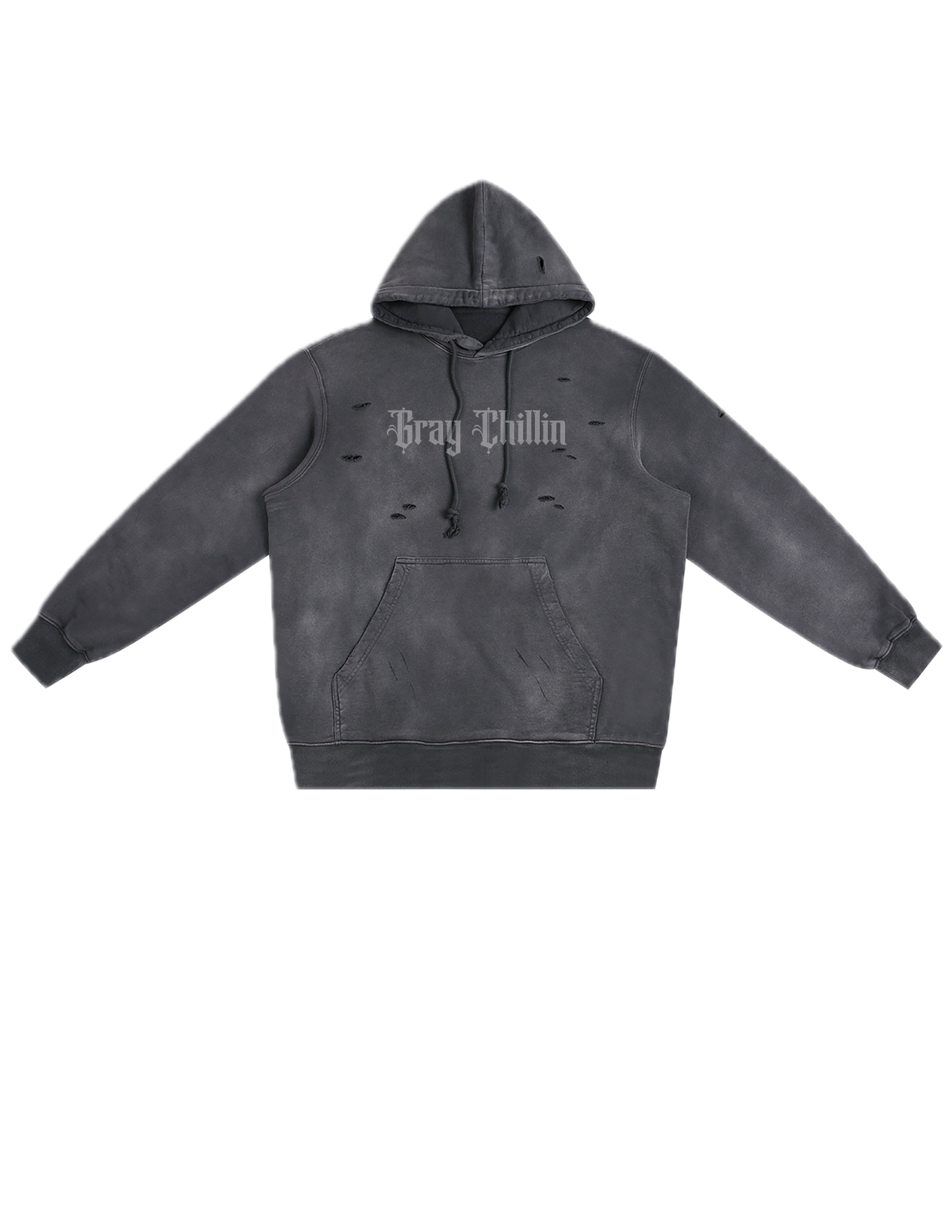 Gray Chillin’ Ember Hoodie